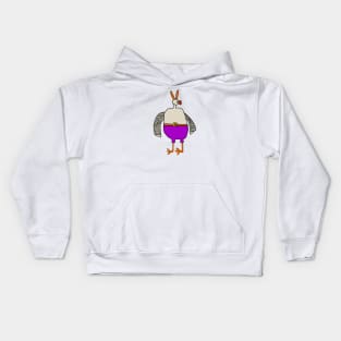 Duck Pants Kids Hoodie